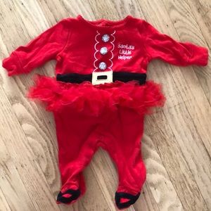 Baby girls Christmas onesie
